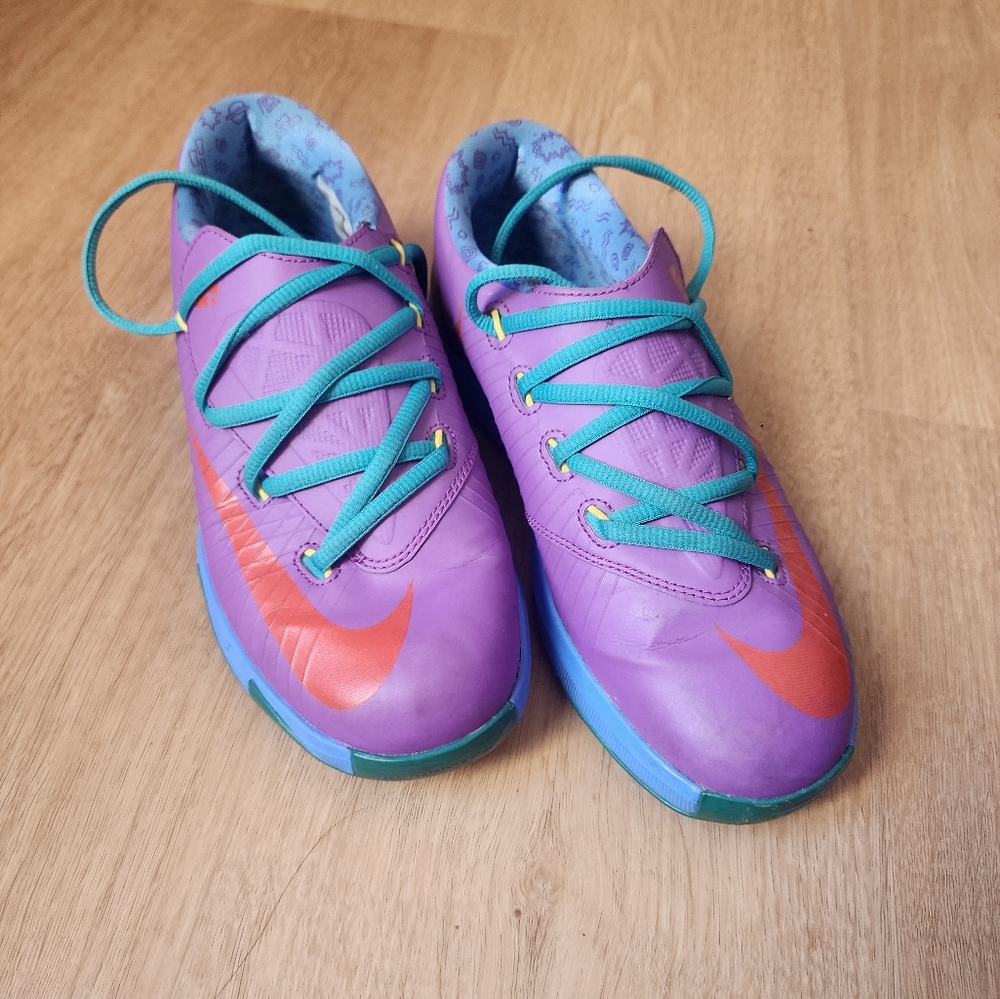 Nike KD Kevin Durant Rugrats Big Chucky Athletic Shoes Youth Size 3Y